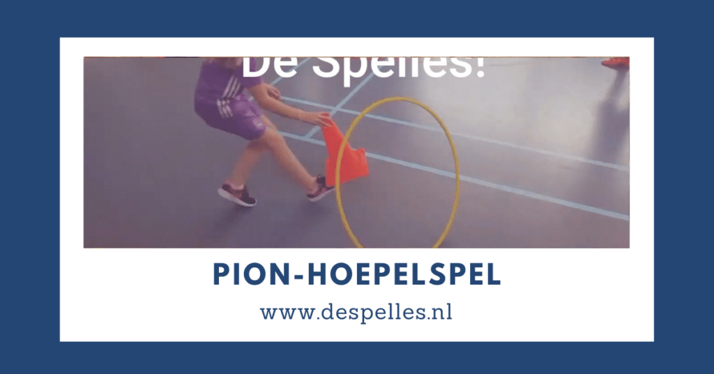 Pion-Hoepelspel in de gymles