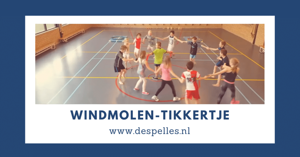 Windmolen-tikkertje in de gymles