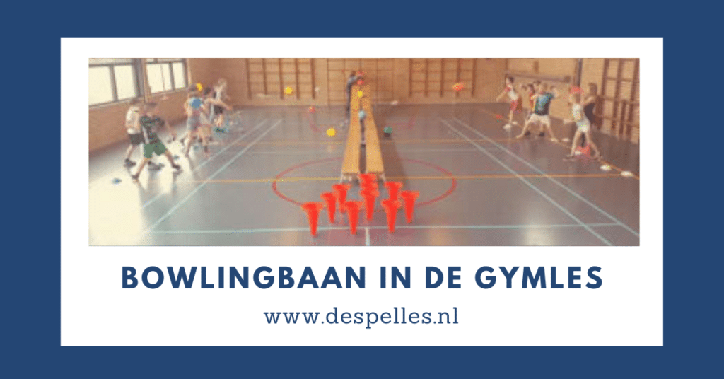 Bowlingbaan in de gymles
