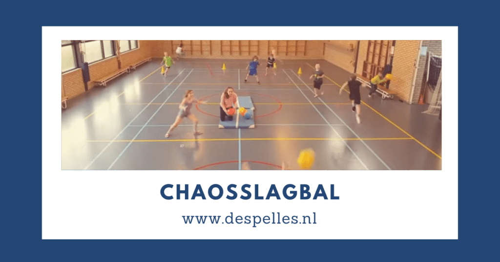 Chaosslagbal in de gymles