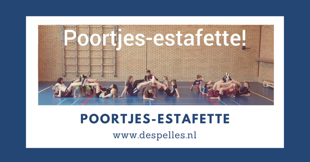 Poortjes-Estafette in de gymles