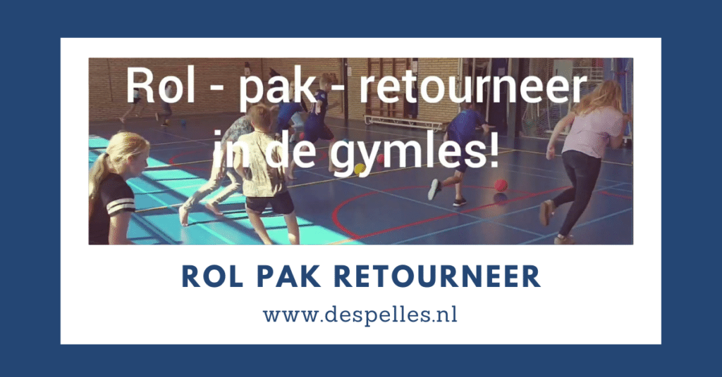 Rol-Pak-Retourneer in de gymels