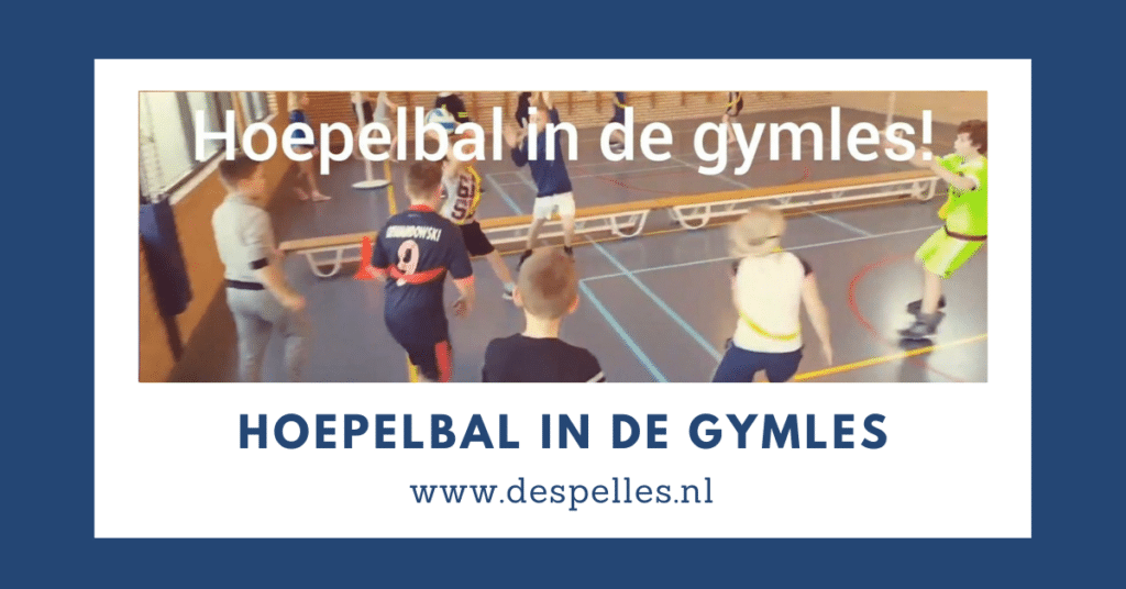Hoepelbal in de gymles