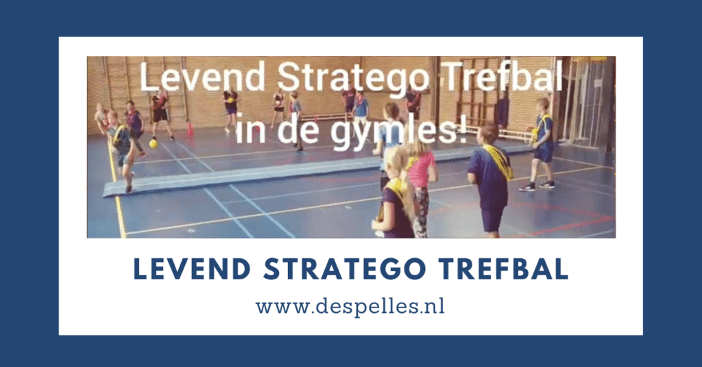Levend Stratego Trefbal in de gymles