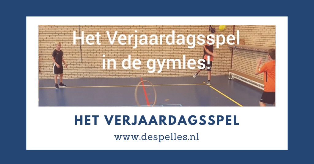 Het Verjaardagsspel in de gymles