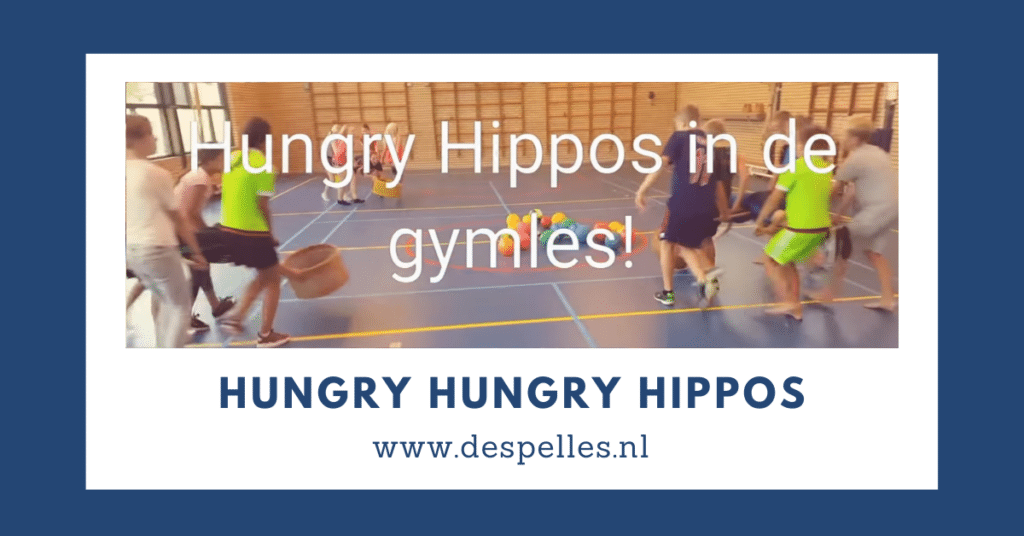 Hungry Hungry Hippos in de gymles