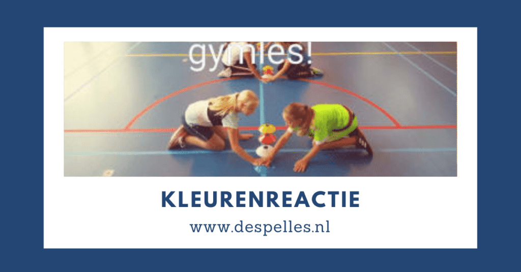 Kleurenreactie in de gymles