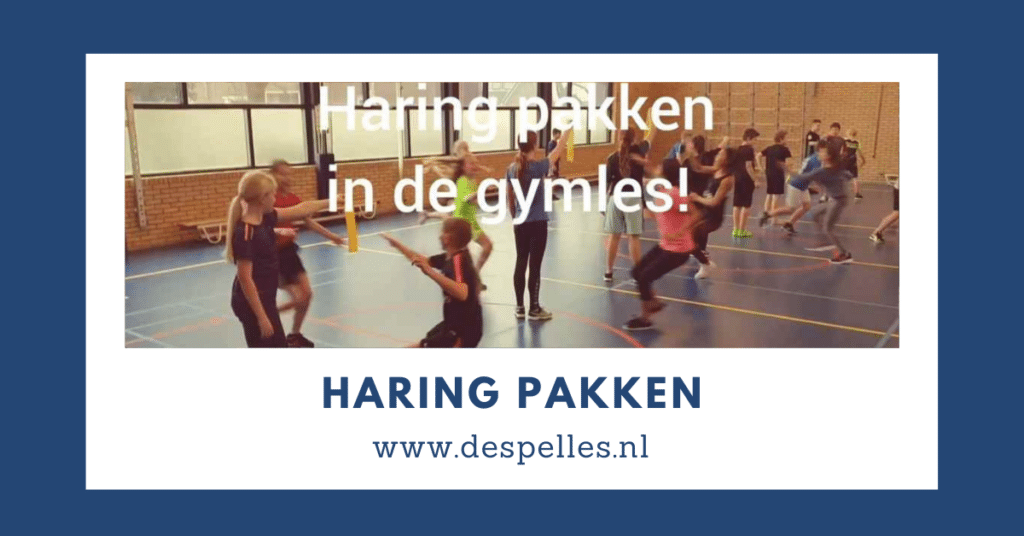 Haring Pakken in de gymles