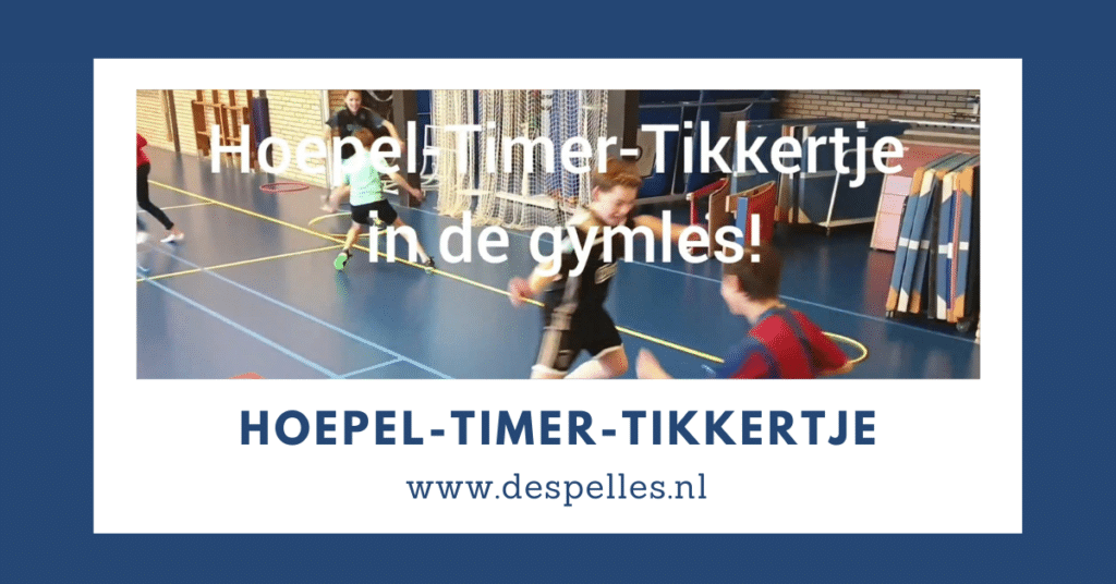 Hoepel Timer Tikkertje in de gymles