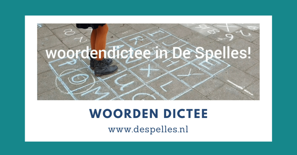 Woordendictee in de gymles