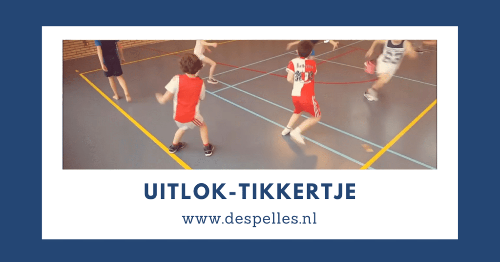Uitlok-Tikkertje in de gymles