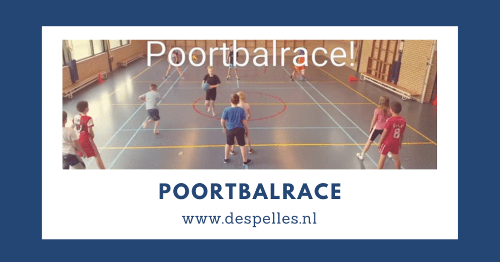 Poortbalrace in de gymles
