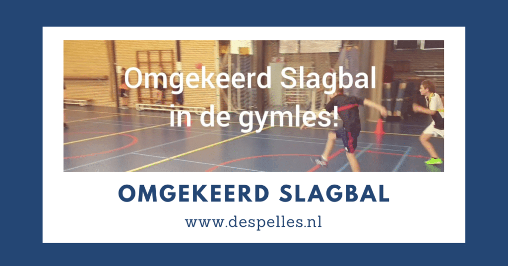 Omgekeerd slagbal in de gymles