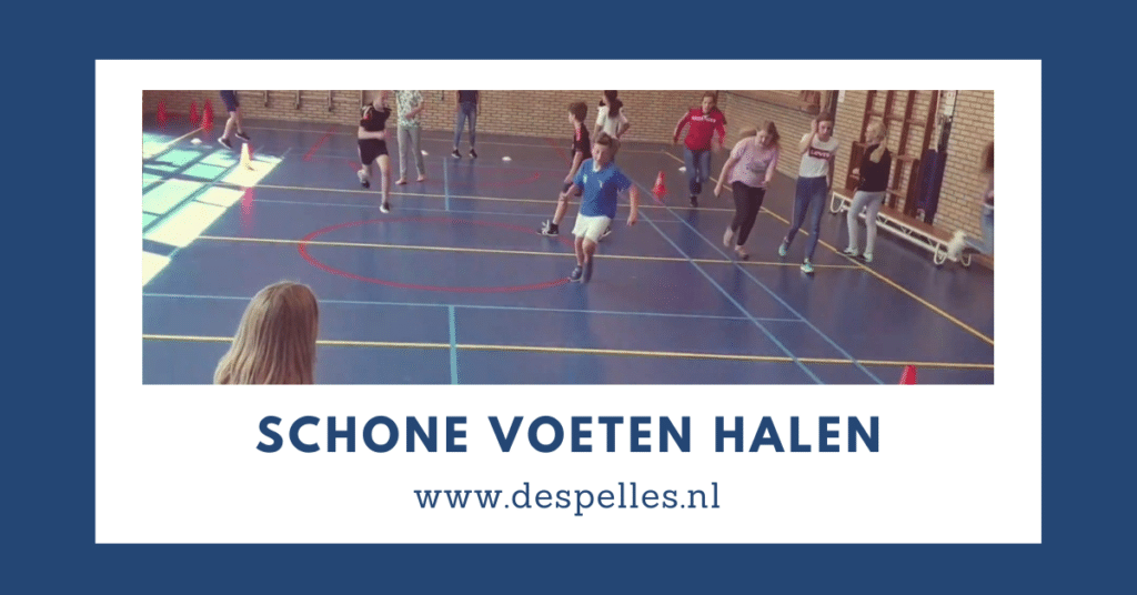 Schone voeten halen in de gymles