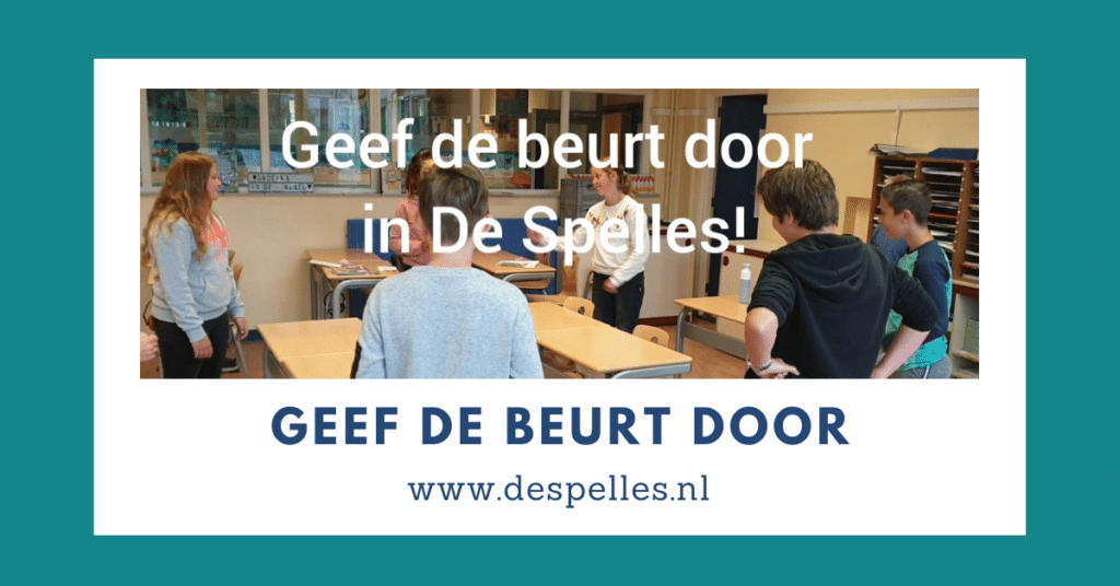 Geef de beurt door in De Spelles - Energizer