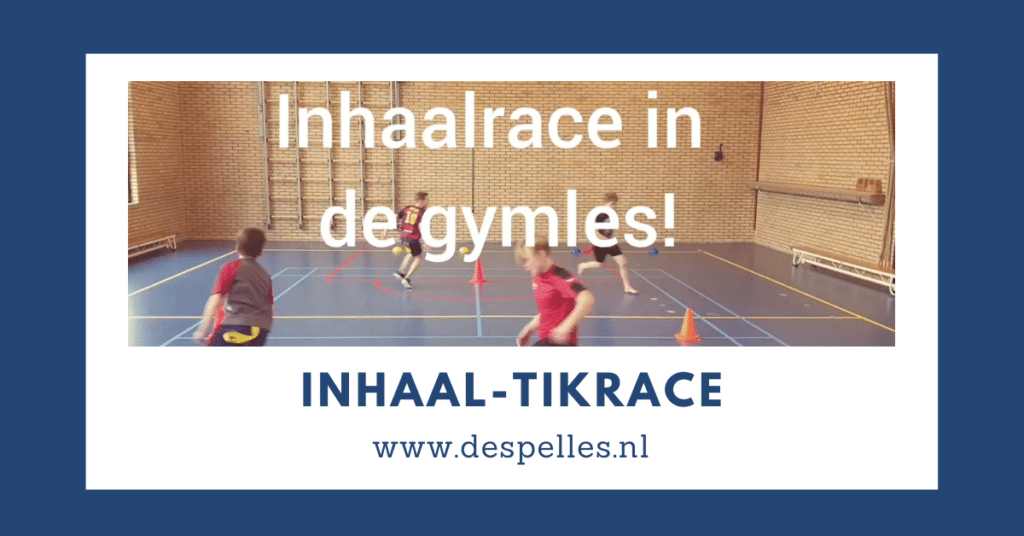 Inhaal-tikrace in de gymles