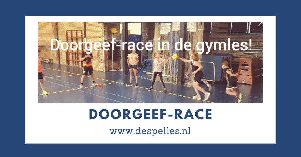 Doorgeef-race in de gymles