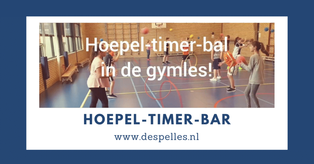 Hoepel-Timer-bal in de gymles