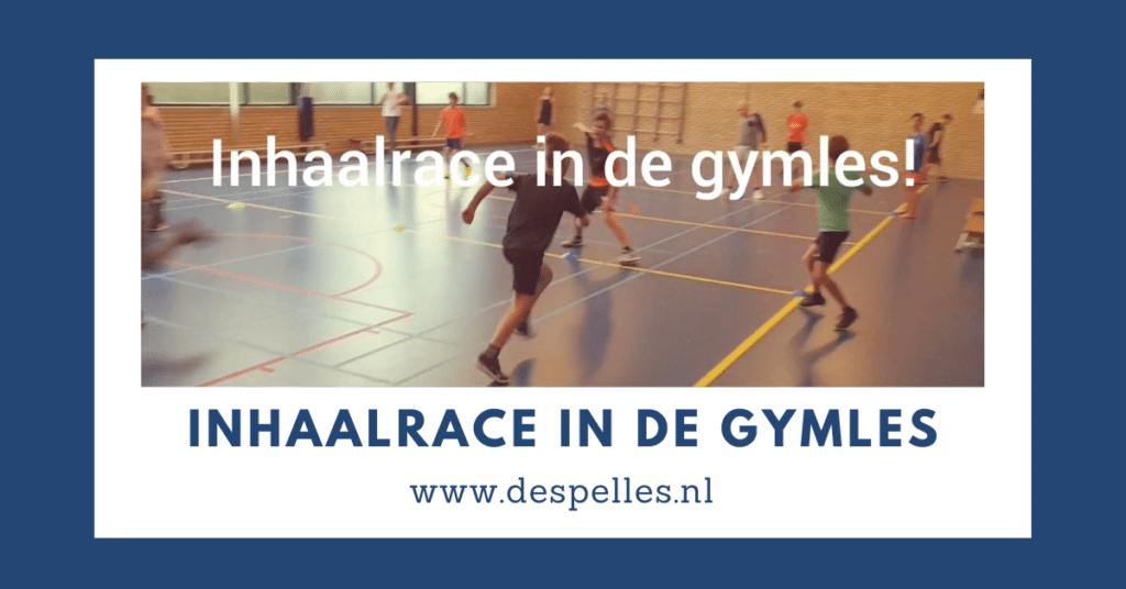 Inhaalrace in de gymles
