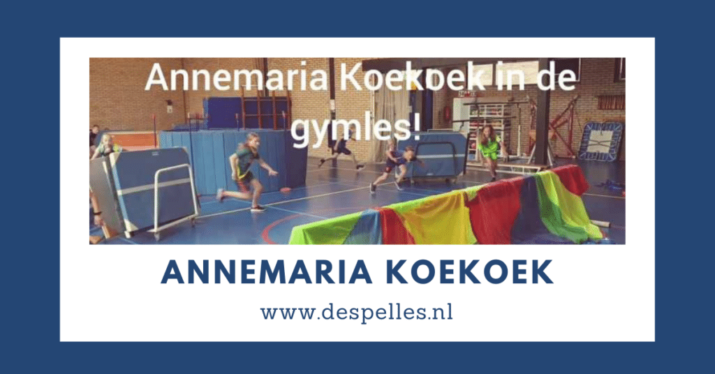 Annemaria Koekoek in de gymles