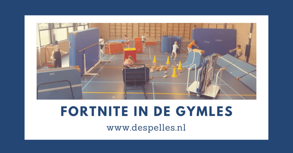 Fortnite in de gymles