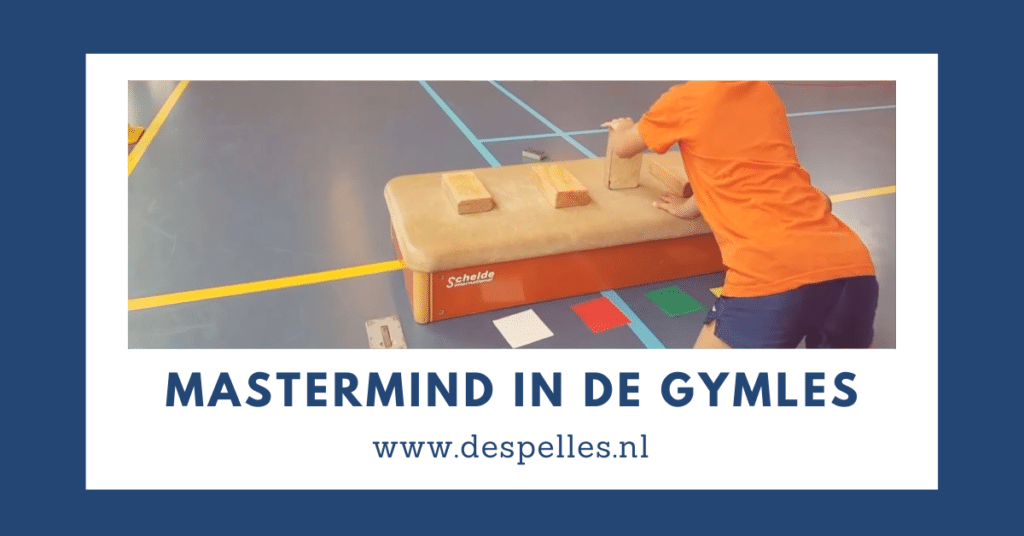 Mastermind in de gymles - estafette