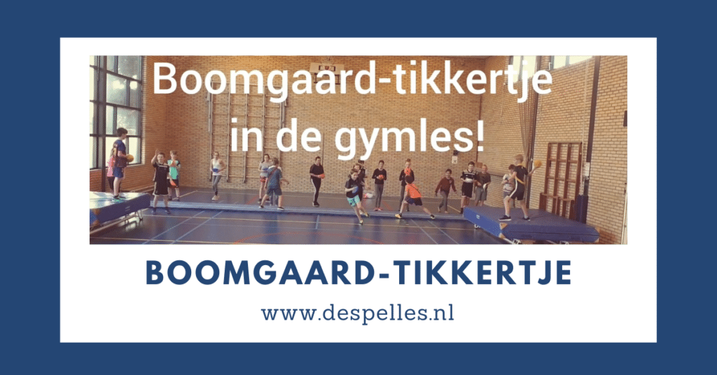 Boomgaard-tikkertje in de gymles