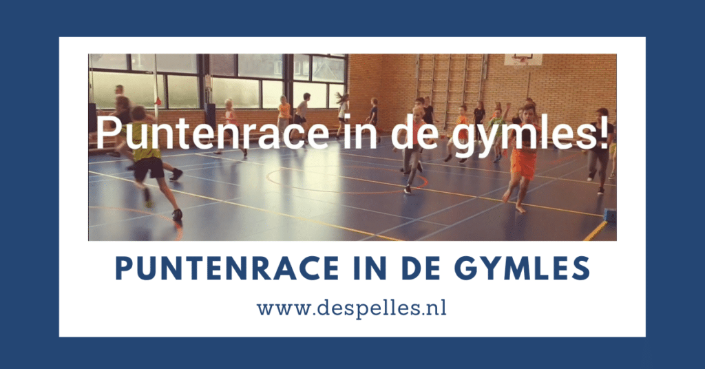Puntenrace in de gymles