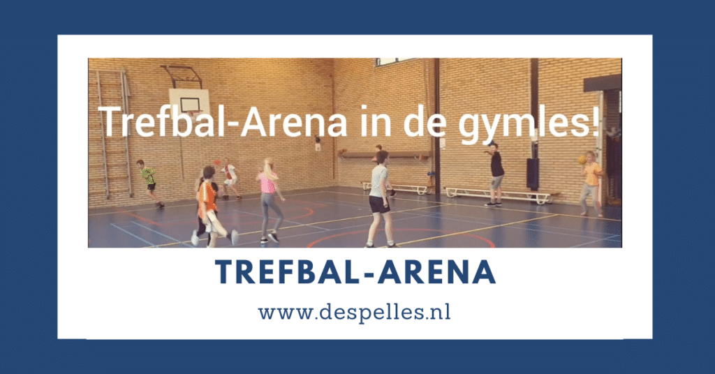 Trefbal-Arena in de gymles
