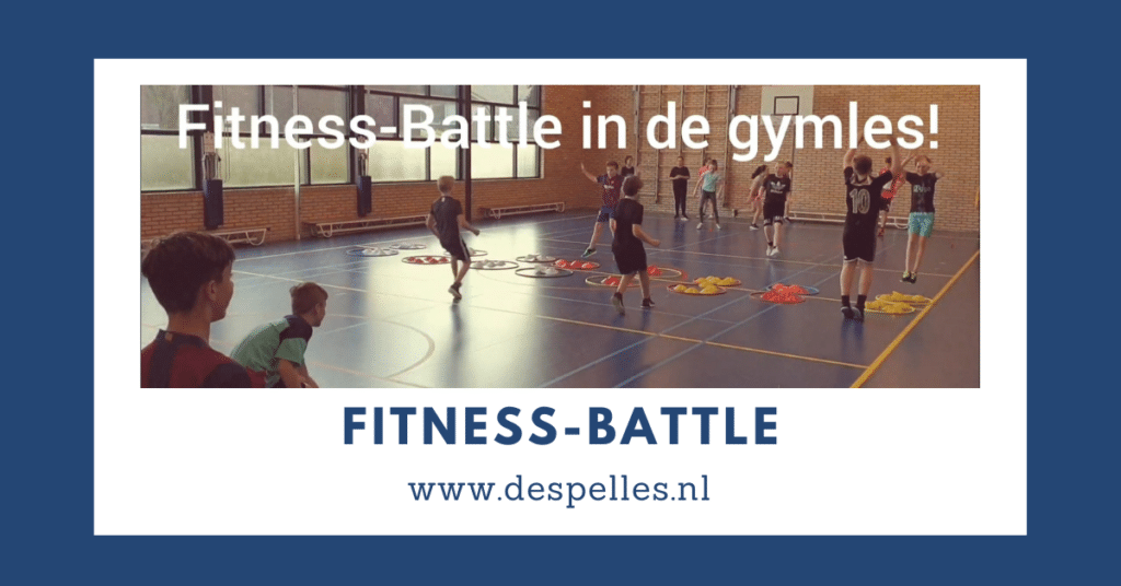 Fitness-Battle in de gymles