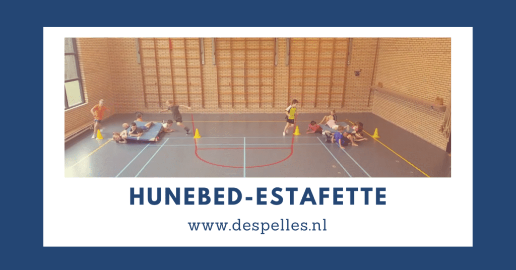 Hunebed Estafette in de gymles