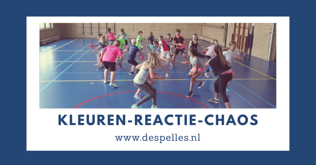 Kleuren-Reactie Chaos in de gymles