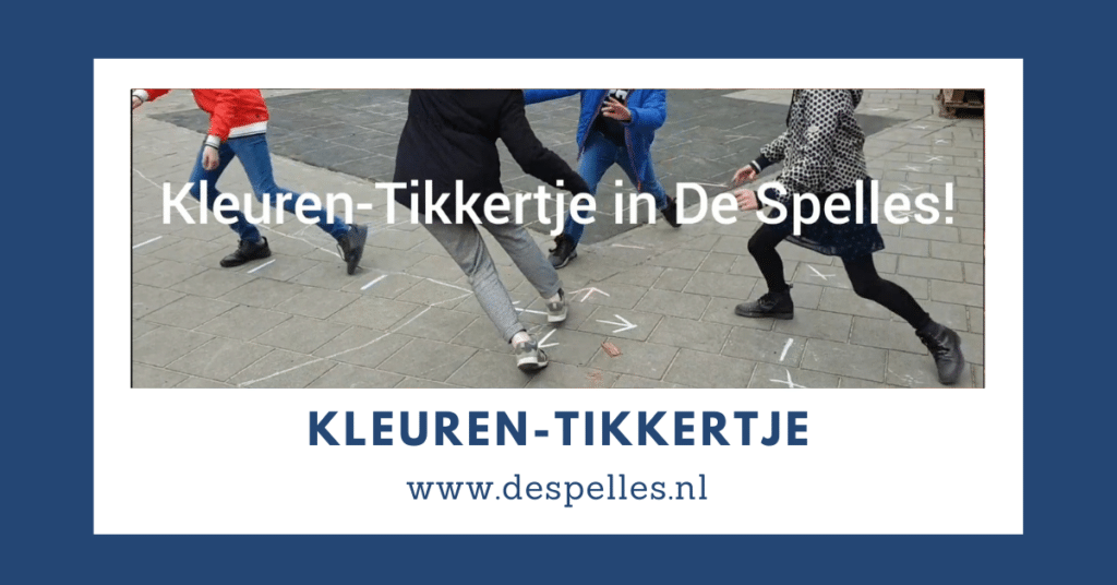 Kleuren-Tikkertje in de gymles