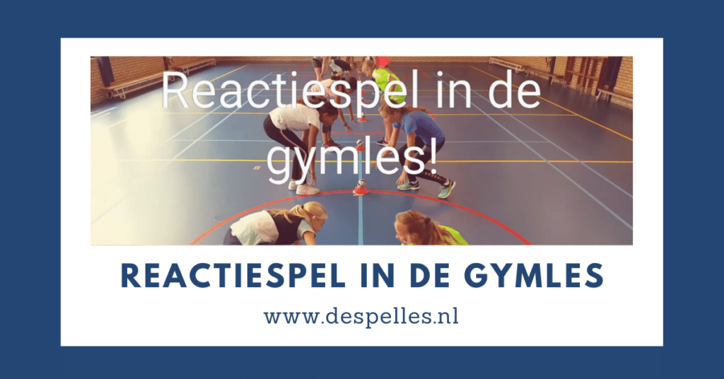 Reactiespel in de gymles