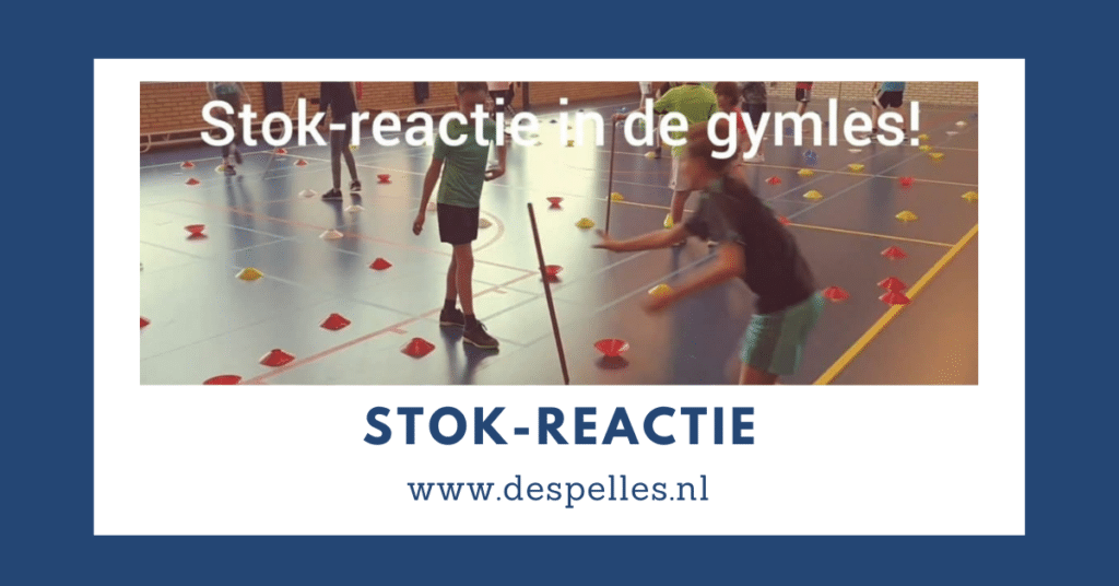 Stok-reactie in de gymles