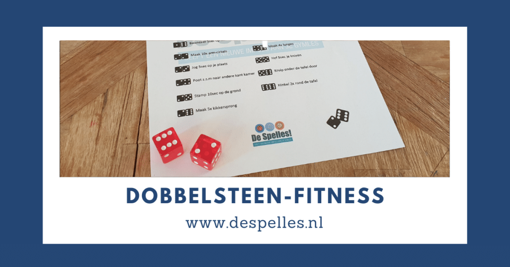 Dobbelsteen-Fitness in de gymles