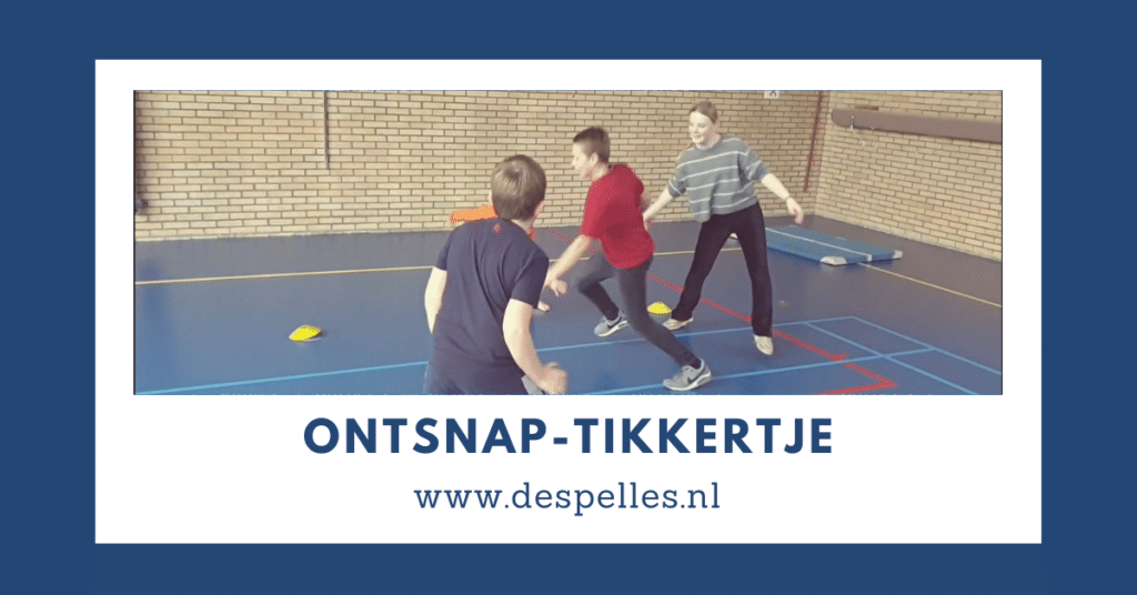 Ontsnap-Tikkertje in de gymles