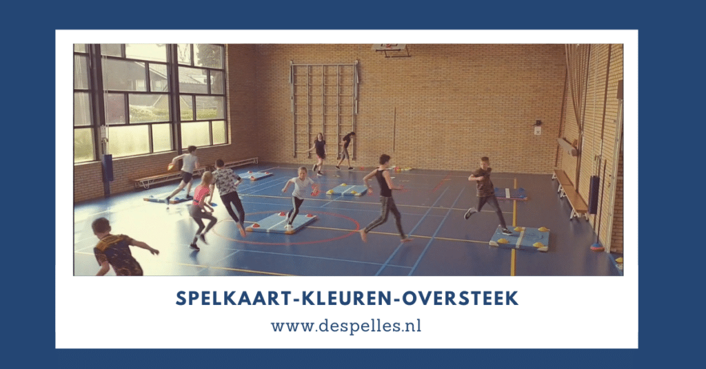 Spelkaart kleuren oversteek