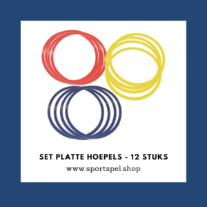 Set platte hoepels - SportSpel.Shop