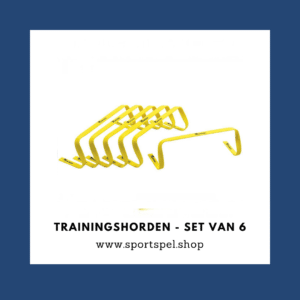 Trainingshorden - set van 6