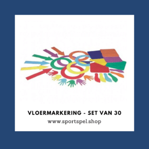 Vloermarkering - set 30 - Sportspel