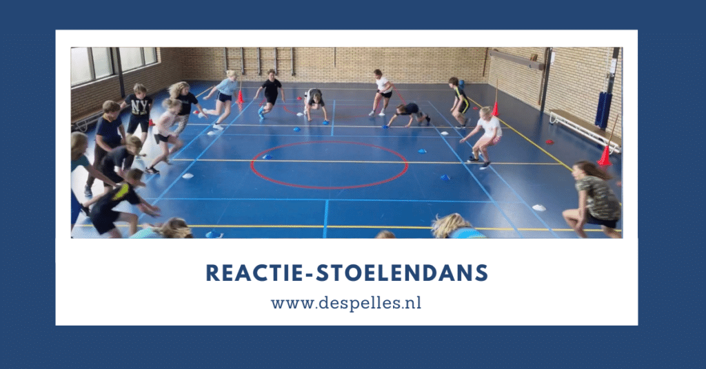 Reactie-Stoelendans in de gymles