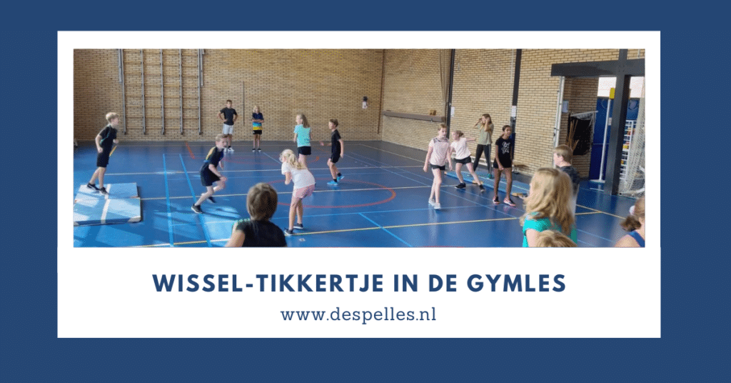Wissel-Tikkertje in de gymles