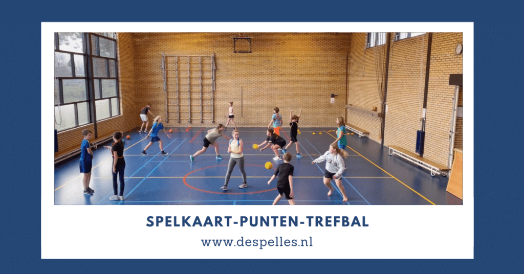Spelkaart Punten Trefbal