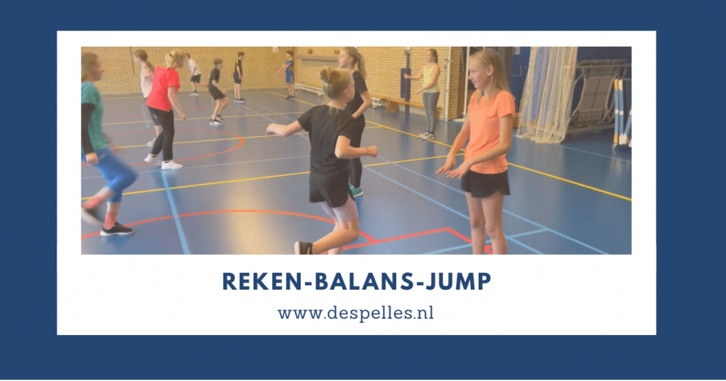 Reken-Jump-Balans in de gymles