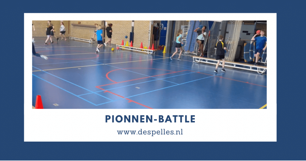 Pionnen-Battle in de gymles