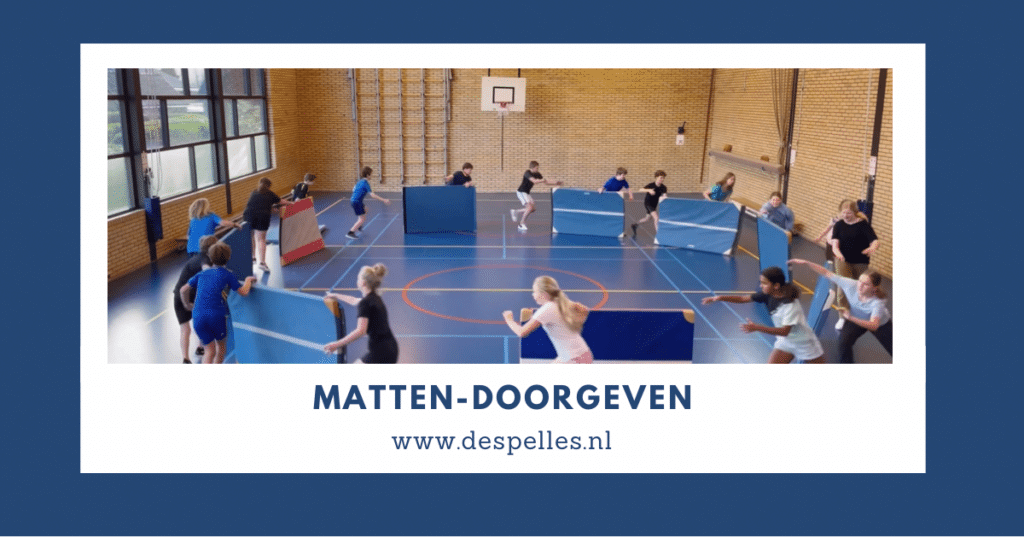 Matten-Doorgeven in de gymles