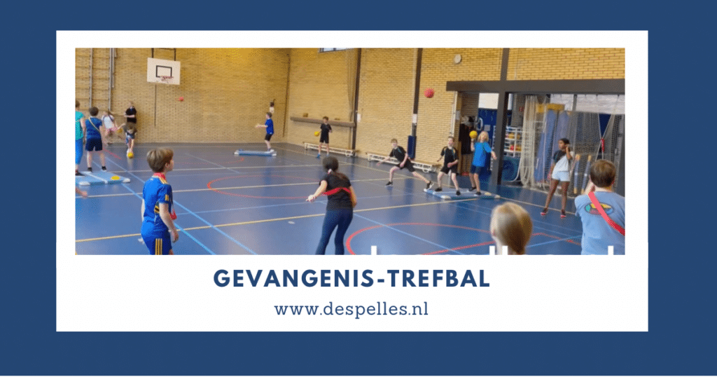 Gevangenis-Trefbal in de gymles
