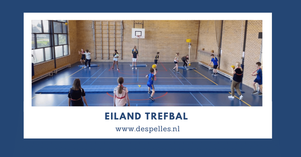 Eiland-Trefbal in de gymles