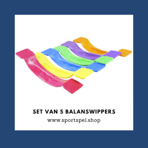 Set van 5 balanswippers - SportSpel.Shop